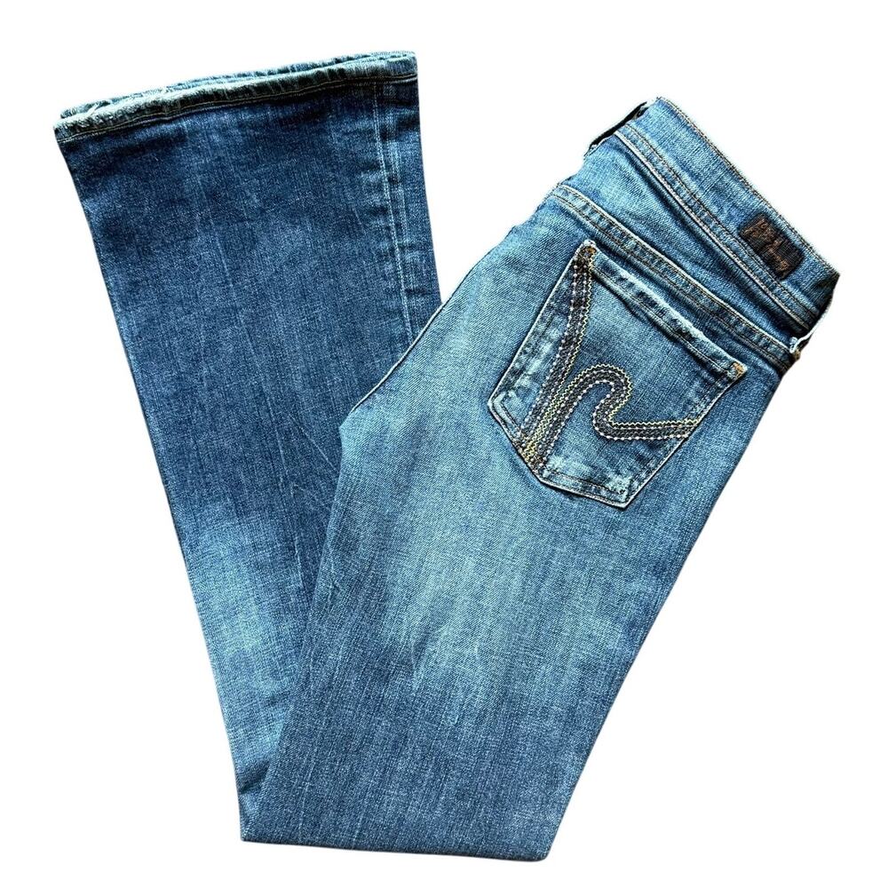 Citizens of Humanity Y2K Low Waist Flare Jeans 28 Made in USA